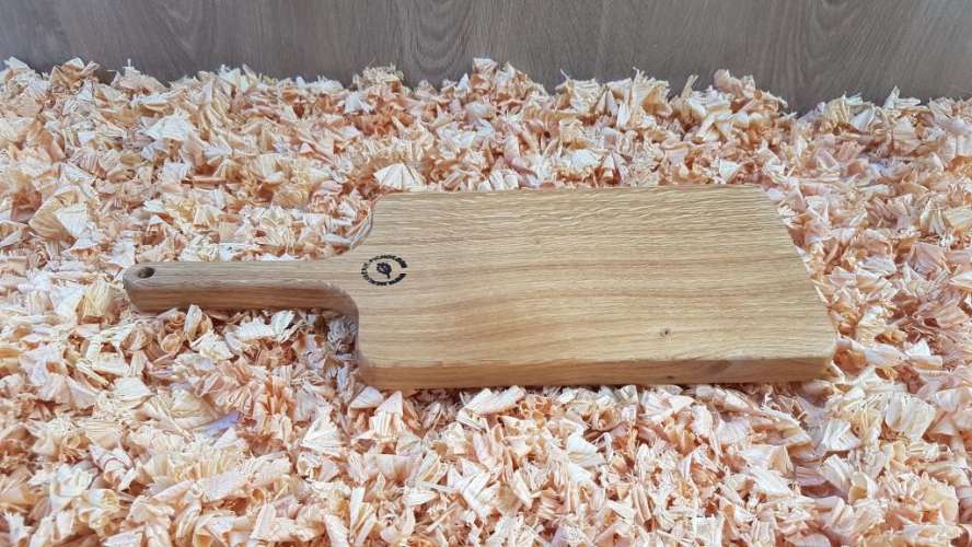 Planche à découper bois brut - fabrication artisanale