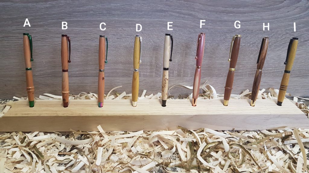 Stylos en bois artisanaux Menuiserie Pichot Sarthe (72) Stylos en bois artisanaux Menuiserie Pichot Sarthe (72)